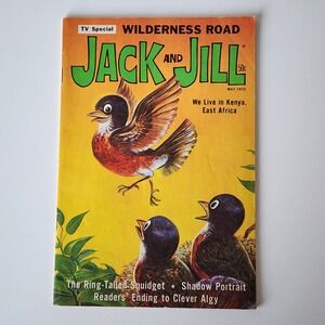 Jack and Jill Magazine May 1970 Vintage Childrens Periodical Wilderness Road 70s